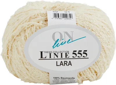 Produktbild von ONline Wolle Lara, Linie 555 Farbe 002