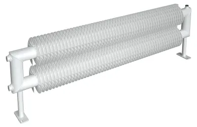 Zdjęcie produktu dla Grzejnik żebrowy Isan Spiral RAT2 32X92X1500 ścienny biały ZT20321500W-01