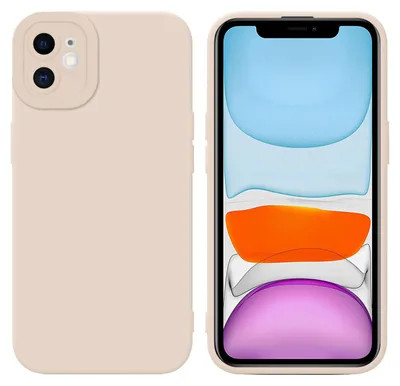Produktbild von Cadorabo Hülle für Apple iPhone 12 Schutz Hülle in Rosa TPU Silikon Etui Case Handyhülle