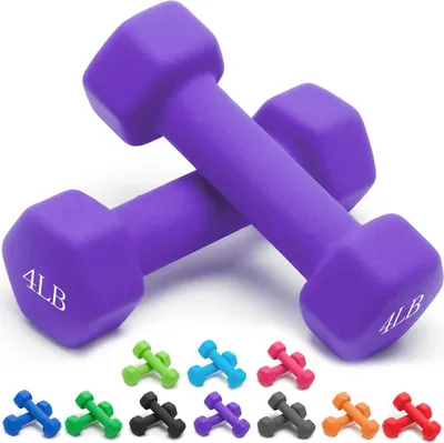 Produktbild von Hanteln/Gewichten Neopren Halters Handgewichte Rutschfest Paar 18 kg Paar Unisex Training Fitness