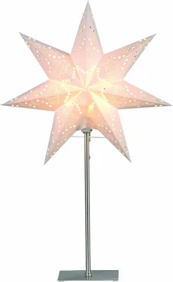 Produktbild von Star Tischlampe Sensy Mini, Metallfuß, Cremeweiß, H: 55x34 cm