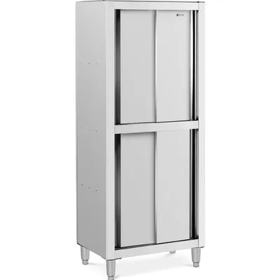 Obrázek produktu pro Cateringová skříň s posuvnými dveřmi z nerezové oceli 120 kg 80 x 50 x 180 cm