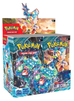 Produktbild von Pokemon Stellar Crown Booster Box
