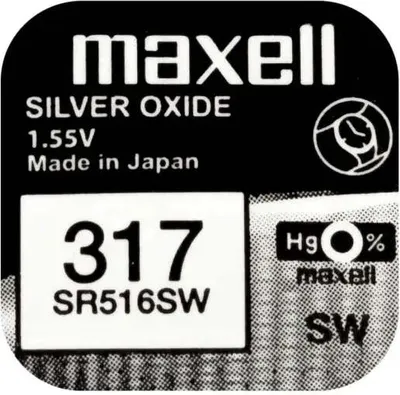 Produktbild von MAXELL Knopfzellen, 0% Quecksilber, VE 10 Stk 301 - 399