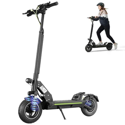 Image de D5 trottinette électrique, 500 W, 25 km/h, 48 V, pneus tout-terrain de 10 pouces