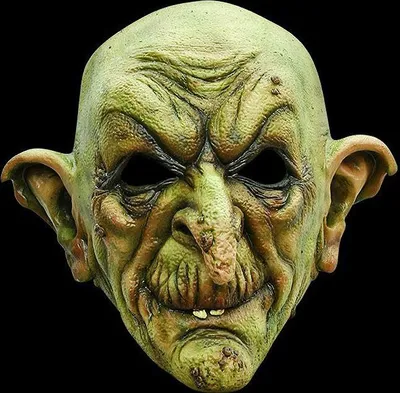 Produktbild von Hexe Maske des Grauens - Halloween Fasching Kostüm