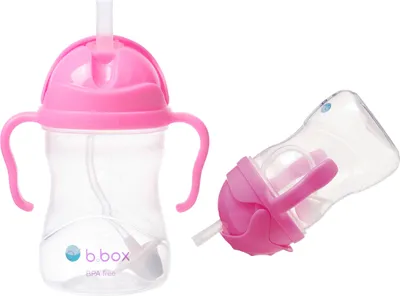 Produktbild von BBox Trinklernbecher Schnabeltasse Übungsbecher 240ml 6m+ Pink pomegranate