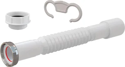Image de Tube De Raccordement Flexible Extensible + Adaptateur 1/4 à 1/2