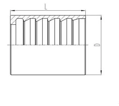 Produktbild von Schlauchschellenhülse DN16 2SN (5/8")
