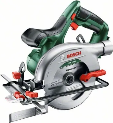 Zdjęcie produktu dla Bosch PKS 18 LI, Czarny, Zielony, Stal nierdzewna, 15 cm, 3800 RPM, 4,8 cm, Bateria, Litowo-jonowa (Li-Ion)