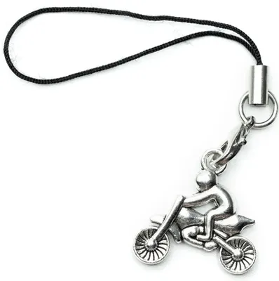 Produktbild von Fahrer Enduro Handyanhänger Miniblings Motorrad Crossmaschine Crossbike