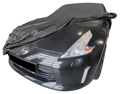 Image de Housse de voiture extérieure adaptée à Nissan 370Z Noir Imperméable et