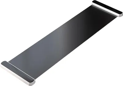 Produktbild von Rutschmatte Landgleitbrett Beintrainingsbrett Eisschnelllauf-Trainingsbrett Chamu Skimatte Skating-Simulator，180*50CM（Schwarz）