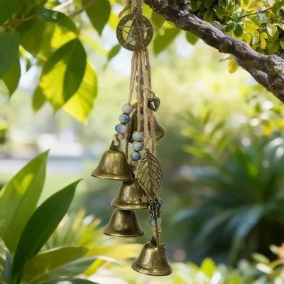 Produktbild von Hexenglocken-Windspiel für Garten, Veranda, Fenster, Balkon, Außenbereich