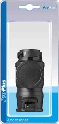 Produktbild von Adapter Stecker 13 auf 7 polig PKW Anhängerkupplung Kunststoff 12 Volt