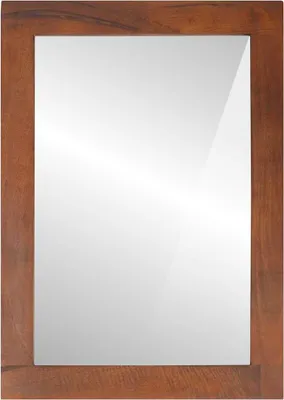 Zdjęcie produktu dla vidaXL Prostokątne lustro brązowo-srebrne 50 x 2,5 x 70 cm