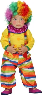 Produktbild von Atosa Baby Jungen Clown Kostüm Mehrfarbig 12-24 Months Mehrfarbig 12-24 Months
