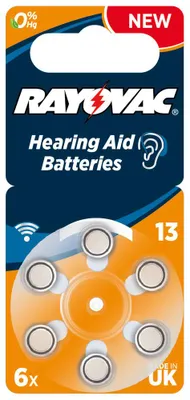 Obrázok produktu pre Energizer Zinkovo-vzdušová gombíková batéria, 1,4 V - 290 mAh, PR48 (balenie 6 kusov)