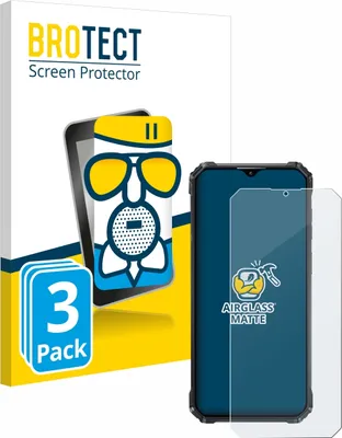 Produktbild von 3x BROTECT Entspiegelungs Schutzglas für Oukitel WP36 Schutzfolie Panzer Folie Glas Display Schutz matt