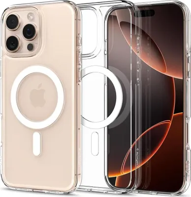 Produktbild von Spigen Liquid Air Hlle Kompatibel mit iPhone 16 Plus Schwarz