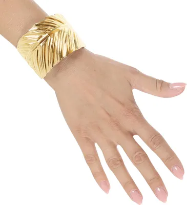 Produktbild von Damen-Armband Kostüm-Zubehör antik goldfarben - Einheitsgröße