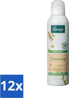Produktbild von Kneipp - Duschschaum - Ausgleichend - Patchouli - 200 ml - Vorteilspack - 12 Stücke