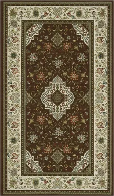 Produktbild von Orientalischer Perserteppich braun Tabriz