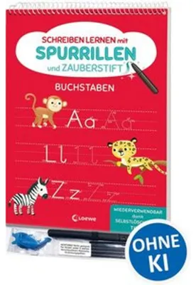 Image de Schreiben lernen mit Spurrillen und Zauberstift - Buchstaben