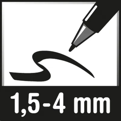 Zdjęcie produktu dla Soennecken Permanentmarker 3107 4mm Rundspitze schwarz