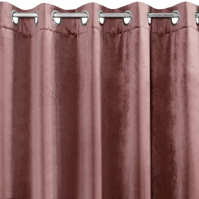 Zdjęcie produktu dla Eurofirany Zasłona Villa Ciemnoróżowa 140x250 Eyetle