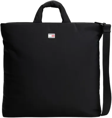 Obrázok produktu pre TOMMY JEANS, dámska kabelka typu "tote bag", materiál: nylon, štvorcový tvar, farba: čierna