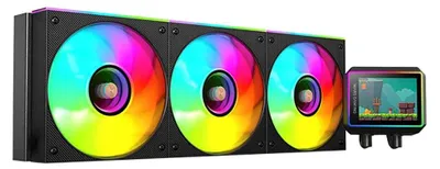 Obrázek produktu pro Mars Gaming ML-VISIONII360, Kapalinový chladič typu vše v jednom, 12 cm, Černá