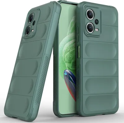 Produktbild von Redmi Note 12 5G Hülle, Weich TPU Silikon Stossfest Anti-rutsch Schutzhülle für Xiaomi Redmi Note 12 5G Grün