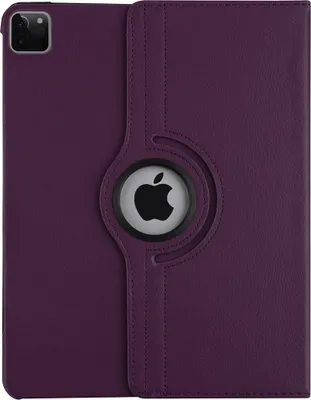 Produktbild von Apple iPad Pro 12.9 (2021) Book Case Tablet - Purple - 360 Degree Rotatable