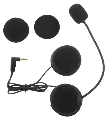 Obrázek produktu pro Mikrofon, sluchátka, kabel pro interkom do motocyklové helmy