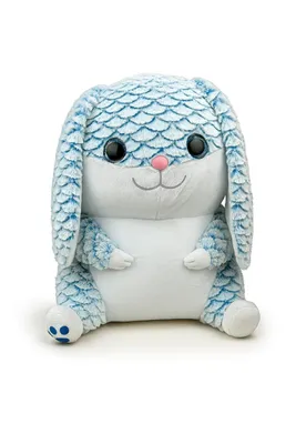 Produktbild von Plüschtier Hase 50 cm blau – Weiches Kuscheltier, großes Stofftier