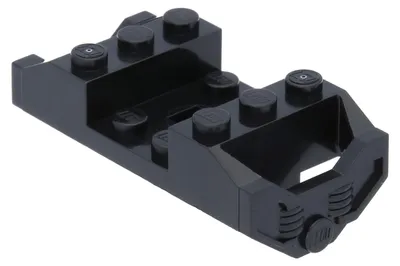 Produktbild von LEGO Schwarz Eisenbahn Rad RC Eisenbahn, Halter (2878) – neu