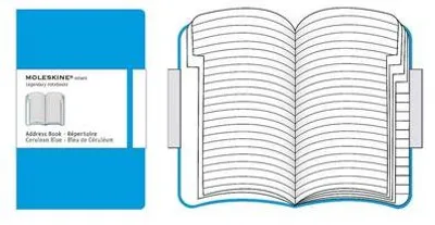 Produktbild von Moleskine Sky Blue Volant Adressbook L