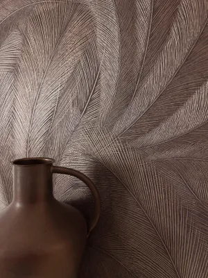 Produktbild von NEWROOM Tapete Savina Bronze Vliestapete - Natur Palmen Blätter  Germany