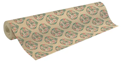 Produktbild von Clairefontaine Geschenkpapierrolle Kraft 5x0,70m Mehrfarbig 223899C