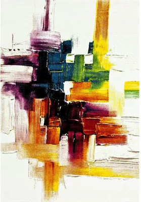 Image de JOLIA 3 tapis tissé pour le salon et la chambre à coucher avec motif abstrait