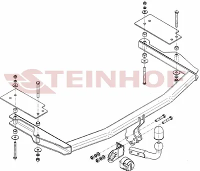 Produktbild von Z547017 Anhängerkupplung passend für MAZDA 6 01/2003-2008 starr