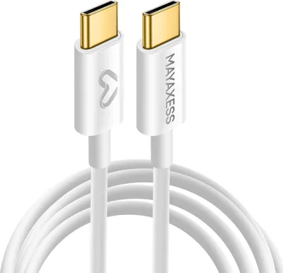 Obrázok produktu pre Mayaxess, nabíjací kábel USB-C 1 m pre iPhone 17 Pro Max, biely