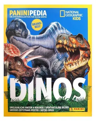 Image de PaniniPedia - Dinosaures - Autocollants à collectionner - 1 album