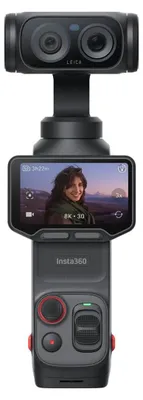 Immagine prodotto di Insta360 Fotocamera Gimbal Luna Ultra Standard Bundle 8K Dual Lens Leica Cosmic Black