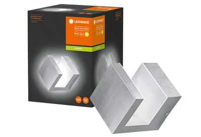 Produktbild von LEDVANCE Endura, Oberfläche, Quadratisch, 3000 K, IP44, Edelstahl