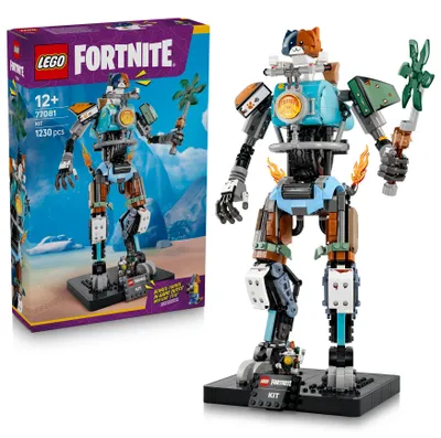 Produktbild von LEGO Fortnite KIT - Interaktive Figur mit Power Klaue Spitzhacke und drehendem Rad - Zimmerdeko für Kinder - Gaming Geschenk für Jungen, Mädchen und Teenager ab 12 Jahren - 77081