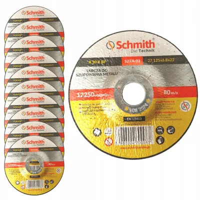Produktbild von Schmith Schleifscheiben für Metall 125x6,8 mm 10er-Pack