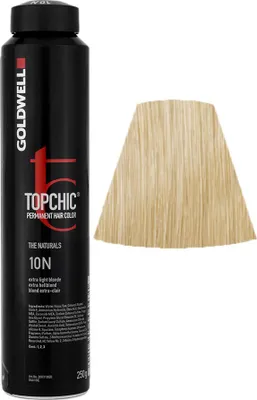 Produktbild von Goldwell Topchic The Naturals, Blond, 10N, Extra Light Blonde, Unisex, 250 ml, Alle Haare