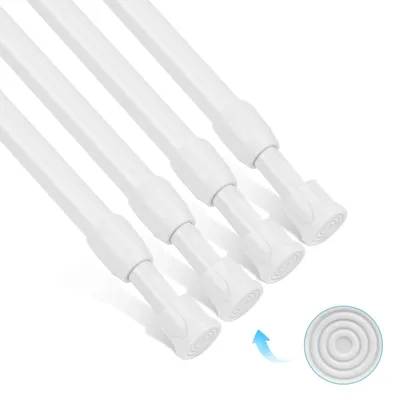 Immagine prodotto di Tenda estensibile, da 30 a 50 cm, antiscivolo, senza foratura, ideale per tende e tende da doccia